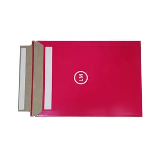 Custom rigid mailer 12x9 cardboard envelope packaging a4 rigid mailer flat delivery packaging cardboard envelope