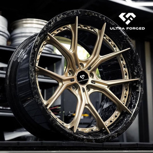 Jantes en fibre de carbone forgées sur mesure 5x130 5x114.3 18" 19" 20" pour voitures particulières et pneus pour <span class=keywords><strong>SF90</strong></span> <span class=keywords><strong>Porsche</strong></span> GT3RS McLaren 720S Urus - Product Image 4