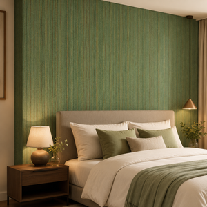 Strukturierte Streifentapete Einfache DIY-Installation Papierwandverkleidung für Wohnzimmer Schlafzimmer Hotel Heim-Dekoration Haushalt 1 Jahr - Product Image 4