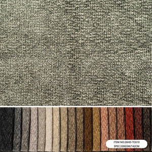 Tissu d'ameublement pour canapé, tissu de décoration intérieure, chenille tricotée sur mesure 100% polyester pour mobilier d'hôtel et sièges commerciaux - Product Image 4