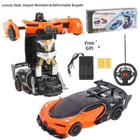 Mobil Balap Deformasi 360 Derajat Berputar, Stunt Remote Control, Robot Transformasi, Mobil RC