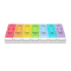 Size Plastic Pill Box Storage Cases at Prices Custom Promotional Pill Box for 7 Day Small Plastic Portable Pill Boxes Travel