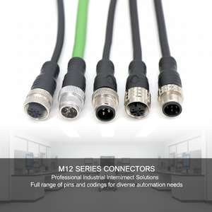 Câble Ethernet M12 vers <span class=keywords><strong>RJ45</strong></span> <span class=keywords><strong>Catégorie</strong></span> <span class=keywords><strong>6A</strong></span> PROFINET Bus industriel Ethernet industriel personnalisé à code D Fabriqué en Chine - Product Image 6