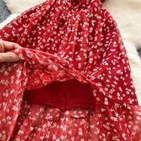 Nouvelle Robe Fleurie de l'Été 2025 pour Femme, Taille Cintrée avec Nœud Papillon – Collection B2B