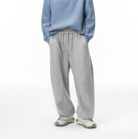Pantalon de jogging pour homme coupe droite, style américain, en molleton décontracté à jambe large, nouvelle collection printemps/été