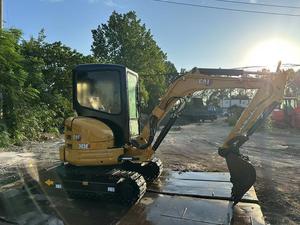Excavatrice d'occasion à prix avantageux, 3 tonnes, Cat303E, haute qualité, Cat303.5E, 3,5 tonnes, mini-excavatrice Caterpillar d'occasion, Cat303e en stock. - Product Image 2