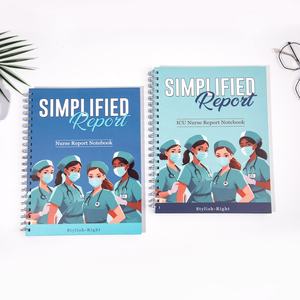 العديد من كتب التمريض ، مذكرة تقرير مخصصة ، مذكرات الممرضات ، دفتر يوميات الطبيب ، دفتر ملاحظات ، مخططي دفتر اليوميات - Product Image 3