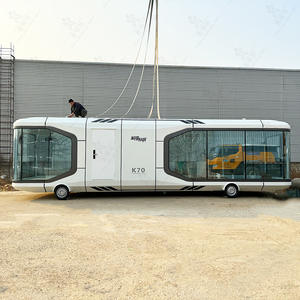 Maison-conteneur pour hébergement, café en plein air, maison mobile, capsule spatiale, voyage littéraire, nouvelle exposition mobile chinoise - Product Image 4