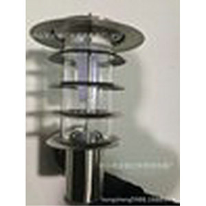Lampe murale solaire en forme de cylindre, source de lumière LED 12V, diffuseur en verre trempé, utilisation en extérieur - Product Image 2