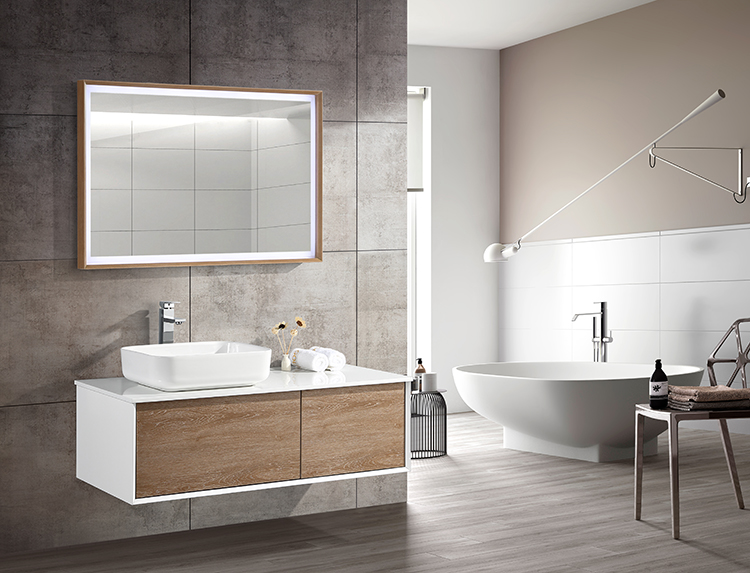European Style Hot sale Wall Mounting Design Countertop Vanity Bathroom Cabinet