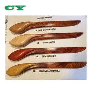 <span class=keywords><strong>Ouvre</strong></span>-lettre en bois sculpté fait à la main - Product Image 3