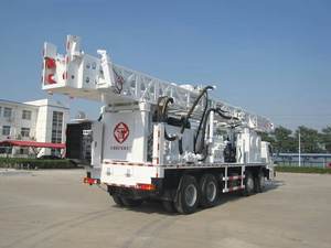 Op Een Vrachtwagen Gemonteerde Chinese Boorinstallatie Voor Gas-En Olie-Exploratie Op Een Diepte Tot 1,000 Meter - Product Image 3