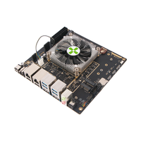 Kit de modules électroniques Renesas Radxa 8418B avec dissipateur thermique et ventilateur à vitesse réglable, spécialement conçu pour ROCK 5 ITX