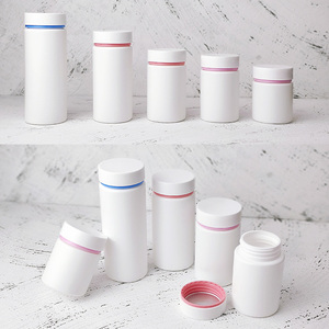 Frascos para Pastillas, Botellas para Cápsulas, Blancas y Ámbar, Vacías, Personalizadas, de 100, 150, 200, 250, 300, 400 ml, de Plástico PET, con Serigrafía HDPE <span class=keywords><strong>MB</strong></span>, para Medicamentos - Product Image 4