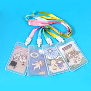 Funda Protectora Vertical <span class=keywords><strong>de</strong></span> Plástico Rígido <span class=keywords><strong>para</strong></span> Tarjetas FOSKA, Porta Tarjetas <span class=keywords><strong>de</strong></span> Crucero con Ventana Transparente <span class=keywords><strong>de</strong></span> Doble Cara <span class=keywords><strong>para</strong></span> Suministros <span class=keywords><strong>de</strong></span> Oficina - Product Image 6