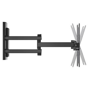 ขาแขวนทีวีติดผนัง (25 กก.) VESA 200 x 200 FLATSTYLE Fdr 200 หมุนได้สองทิศทาง สีดำ 580472 - Product Image 1