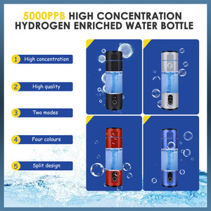 Bouteille de générateur d'hydrogène à membrane de proton DuPont, technologie SPE sûre, sans métal dans l'eau - Product Image 5