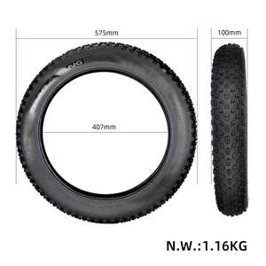 <span class=keywords><strong>ChaoYang</strong></span> 20*4.0 caoutchouc gros pneu large neige vélo pneu extérieur 20 pouces cross-country plage véhicule électrique vélo - Product Image 5