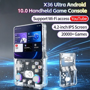 Consola de Juegos Portátil X36 Ultra de 4.2 Pulgadas con Conexión WiFi, Música, YouTube, TikTok, Reproductor de Videojuegos Todo en Uno - Product Image 1