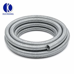 <span class=keywords><strong>Tubo</strong></span> <span class=keywords><strong>Corrugato</strong></span> Rigido in Acciaio Zincato Rivestito da 1-1/4 Pollici, Protezione per Cavi, <span class=keywords><strong>Tubo</strong></span> in <span class=keywords><strong>Alluminio</strong></span> Resistente alle Fiamme - Product Image 5