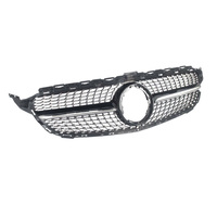 Nouvelle calandre avant en ABS durable pour Mercedes Classe C W205 2019-2021 – Remplacement/Amélioration de la calandre de pare-chocs