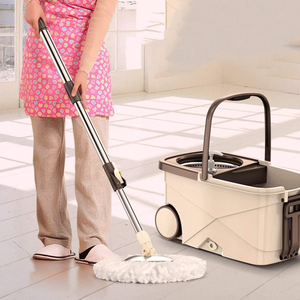 Producto de Limpieza para el Hogar Más Vendido: Mopa Giratoria 360° y Cubo con Separación Automática de Agua Sucia con Ruedas para Uso en Pisos - Product Image 6