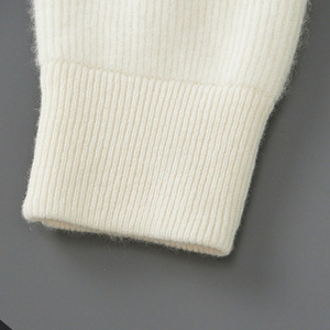 Suéter Cárdigan Personalizado de Lana/Cachemira, Chaqueta de Invierno con Cierre Grueso, Holgado y Casual - Product Image 3