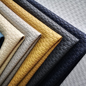 1.4Mm Nhiều Màu Giỏ Tre Dệt Dệt Linen Bọc PVC Da Tổng Hợp Vải Cho Túi Xách <span class=keywords><strong>Sofa</strong></span> Đồ Nội Thất - Product Image 3