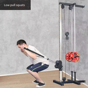 Máquina integral de fitness montada en la pared para gimnasio en casa, sistema de <span class=keywords><strong>polea</strong></span> de fila <span class=keywords><strong>baja</strong></span> <span class=keywords><strong>con</strong></span> un solo cable - Product Image 4
