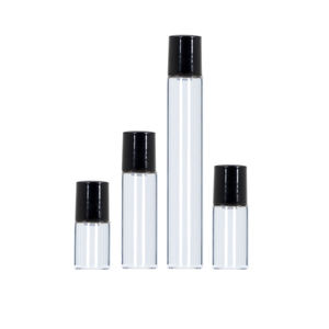 ZIZUN penjualan langsung Pabrik Transparan 1ml 2ml 3ml 5ml 10ml botol minyak esensial kaca <span class=keywords><strong>Roll</strong></span>-On cetak layar sutra cap emas - Product Image 6