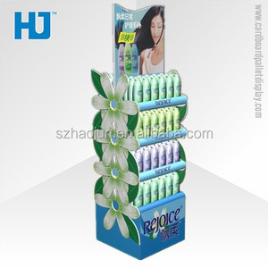 Pliable ondulé <span class=keywords><strong>bouteille</strong></span> shampooing affichage publicitaire, 1/4 <span class=keywords><strong>support</strong></span> de <span class=keywords><strong>palette</strong></span>, design créatif meubles <span class=keywords><strong>en</strong></span> carton pour se réjouir - Product Image 1
