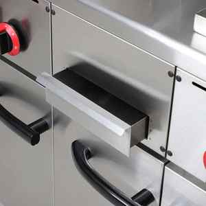 <span class=keywords><strong>Macchina</strong></span> commerciale di Shawarma del forno indipendente del <span class=keywords><strong>Kebab</strong></span> del Gas elettrico con il gabinetto - Product Image 5