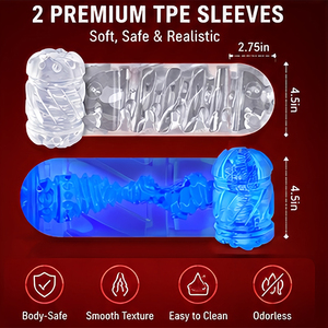 700 volte/min Consegna UE Leten THRUSTING-PRO Vagina Telescopica 2~12cm Negozio Articoli per Adulti 18 Giocattoli Sessuali per Uomini Vagina in Silicone - Product Image 4