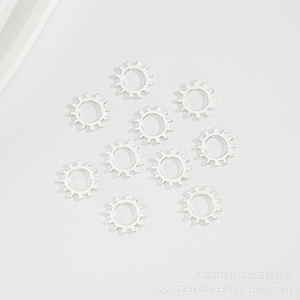 Engrenage en alliage pour bijoux, 12mm x 12mm, style Steampunk, pour la fabrication de colliers, bracelets et boucles d'oreilles - Product Image 3