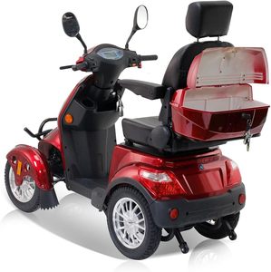 <span class=keywords><strong>Scooter</strong></span> Elettrico a Lunga Autonomia <span class=keywords><strong>per</strong></span> Anziani con <span class=keywords><strong>Pneumatici</strong></span> da 10 Pollici, Batteria al Litio 48V, Portata 330kg, a Quattro Ruote con Seggiolino <span class=keywords><strong>per</strong></span> Bambino - Product Image 5