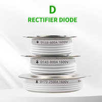 Diodes redresseuses à disque russes D123-500A D133-600A D143-800A D123-500A