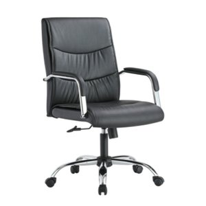 Silla de oficina moderna y cómoda de cuero 36019-6034C/B/A - Product Image 4