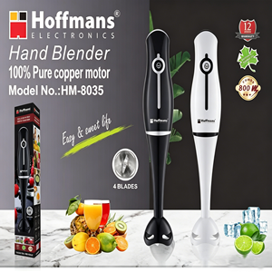 Mixeur plongeant Hoffmans HM-8035 800W avec moteur 100% cuivre pur et système à 4 lames avancé pour une polyvalence en cuisine Hoffmans HM-8 - Product Image 1