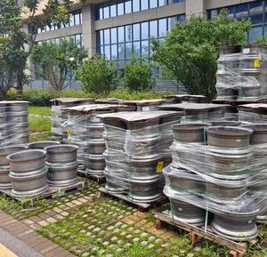 GRAYFOX Custom Brush Polish 2 pièces 17 18 -22 pouces 5x112 5x120 pour <span class=keywords><strong>BMW</strong></span> F30 G80 <span class=keywords><strong>E46</strong></span> G83 X5M M5 Audi Jantes en alliage forgé - Product Image 4