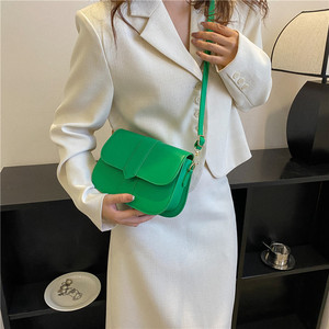 Bolso Bandolera Mini Cuadrado de Color Sólido, Nuevo para Primavera/Verano 2026, Simple, Elegante y Texturizado, para Mujer - Product Image 3
