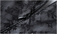 FMY69312 Robe trapèze en cachemire à taille empire, ornée de diamants, style rétro élégant et luxueux, nouvelle collection printemps, personnalisée en usine