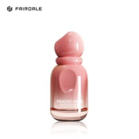Flacon de parfum vide en verre rechargeable de luxe, design en forme de galet, 30 ml, 50 ml, 100 ml