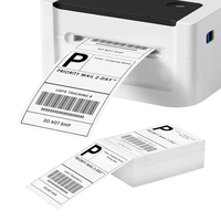 Label Pengiriman Thermal Die Cut Pabrik 4x6 100x150mm Harga Ekspres Waybill Label Logistik Pengiriman Gulungan Kertas