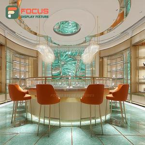 Sistema de Exhibición de Joyería de Diseño Personalizado, Panel de Vidrio Templado, Mostrador de Exhibición para Espacios de Boutique - Product Image 3