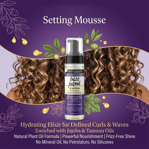 Mousse Coiffante Anti-Frisottis Fixation Forte Effet Longue Durée Brillance Hydratante pour Boucles et Tresses – Tenue Toute la Journée – Nouvelle Formule – Meilleures Ventes - Product Image 5