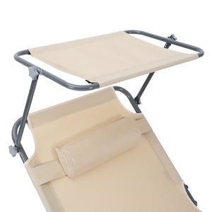 كرسي معدني عالمي خارجي رخيص الأكثر مبيعاً كرسي طويل محمول - Product Image 3