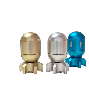 Fidget Spinners de Aleación y Plástico, Clicker EDC 3 en 1, Juguetes Ejecutivos para Escritorio, Decoración para el Hogar y la Oficina, Regalos de Bienvenida para Niños, Hombres y Adultos - Product Image 1