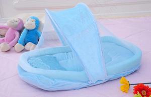 Mới Sinh Ra Bé Muỗi Lưới Bông Nệm Có Thể Gập Lại Cái Nôi Lưới Thoáng Khí Tán Cho Trẻ Em Bộ Đồ Giường - Product Image 5