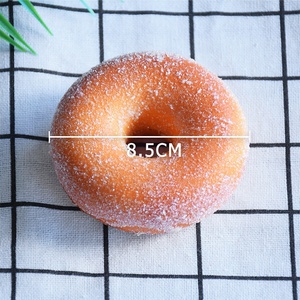 Modèle de simulation de pain artificiel, fausse beignets, jouet de cuisine pour enfants, ornement de décoration intérieure, accessoires de photographie, décoration de table - Product Image 5