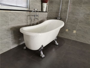 Bañera Independiente China de Acrílico con Patas Tradicionales, con Desagüe y Grifo Incluidos, Bañera de Hidromasaje para Hotel - Product Image 4